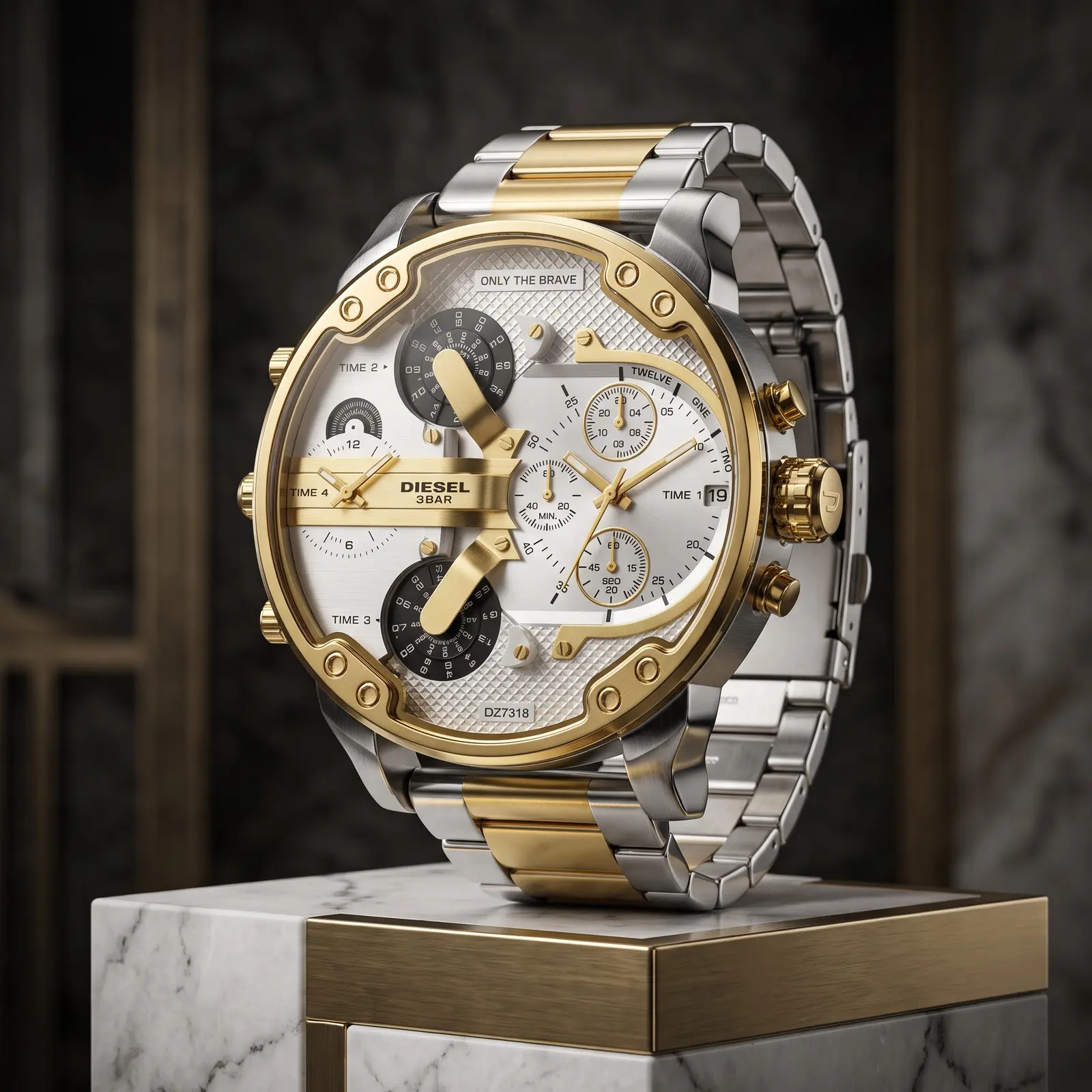 Diesel Four Time Bicolor Polar · Ref. DS-02