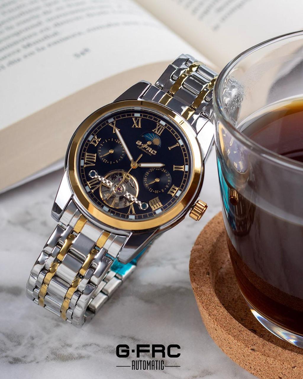 G-FORCE Automático Tourbillon Onyx Gold · Ref. GA-32 · vista 1