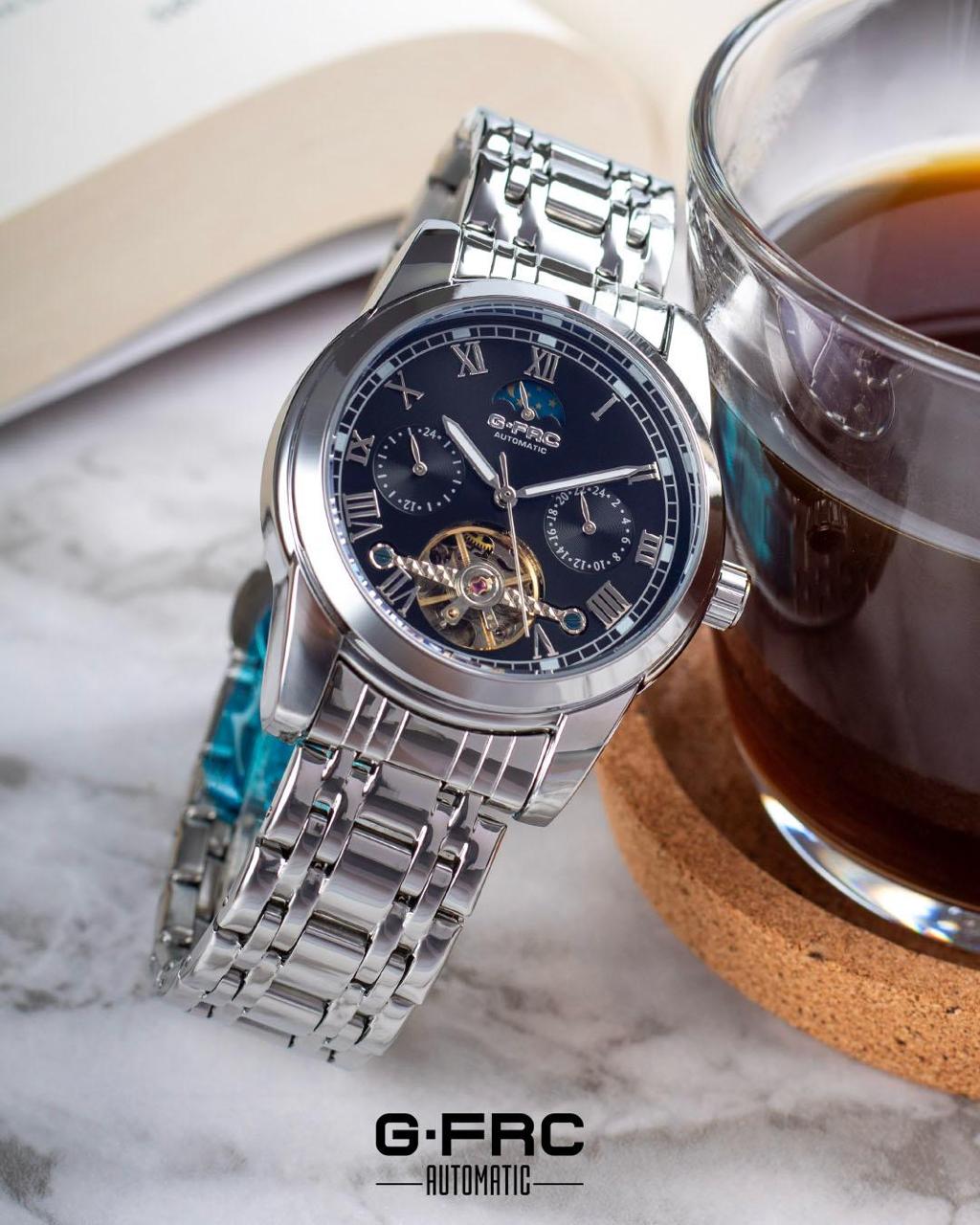 G-FORCE Automático Tourbillon Onyx Steel · Ref. GA-34 · vista 1