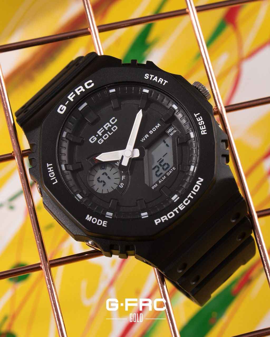 G-FORCE GOLD Stealth · Ref. GF-18 · vista 1
