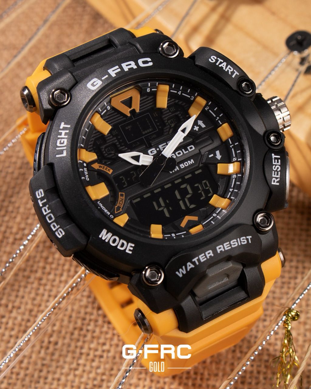 G-FORCE GOLD Orange Rush · Ref. GF-08 · vista 1