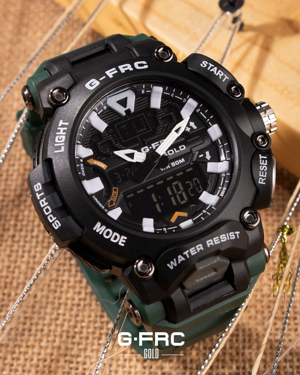 G-FORCE GOLD Forest Steel · Ref. GF-06 · vista 1