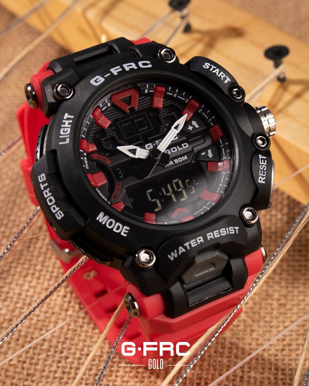 G-FORCE GOLD Red Impact · Ref. GF-05 · vista 1