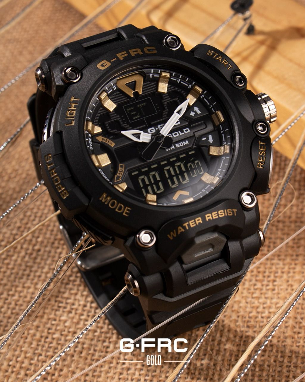 G-FORCE GOLD Black Gold · Ref. GF-04 · vista 1