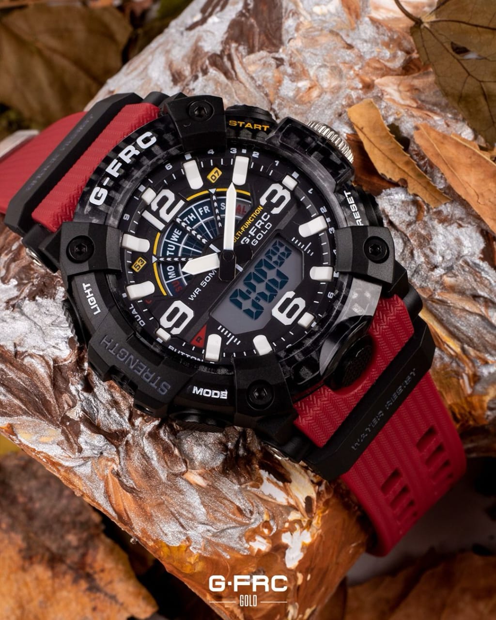 G-FORCE GOLD Nitro Red · Ref. GF-02 · vista 1