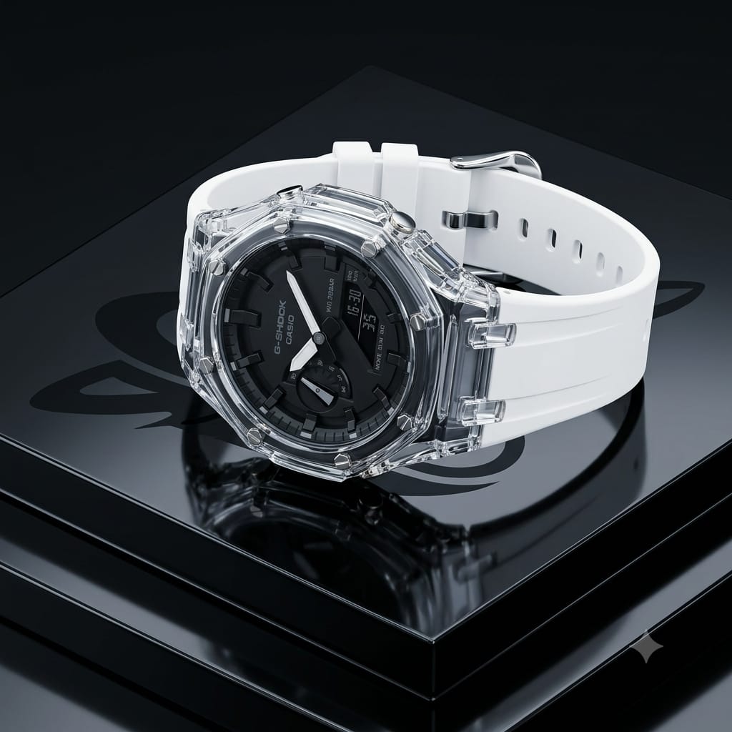 CASIO G-SHOCK Polar Black · Ref. GS-06 · vista 1