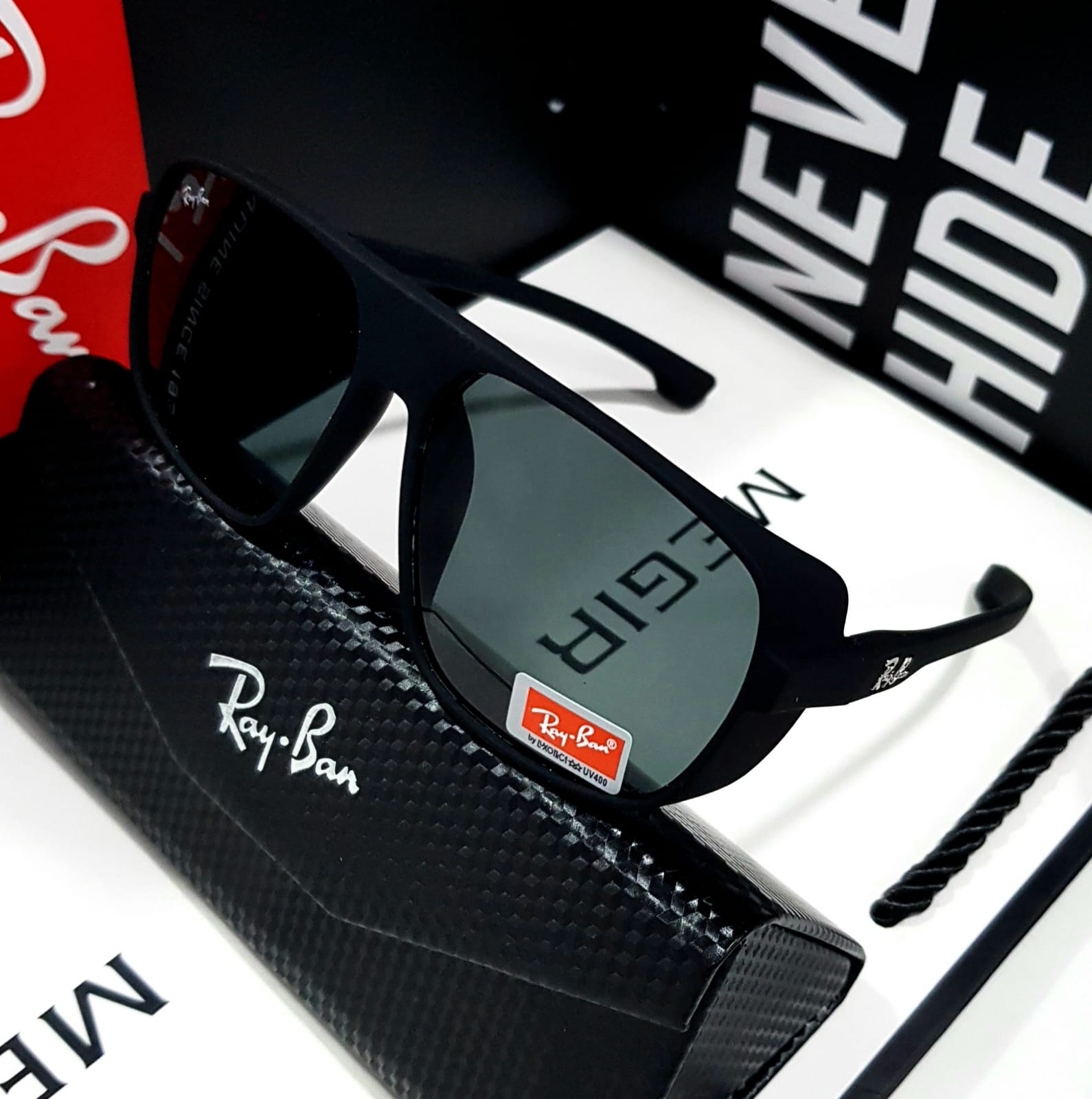 Ray-Ban Angular Onyx · vista 1