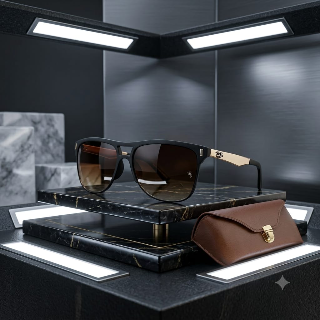 Ray-Ban Ébano Dorado · vista 1
