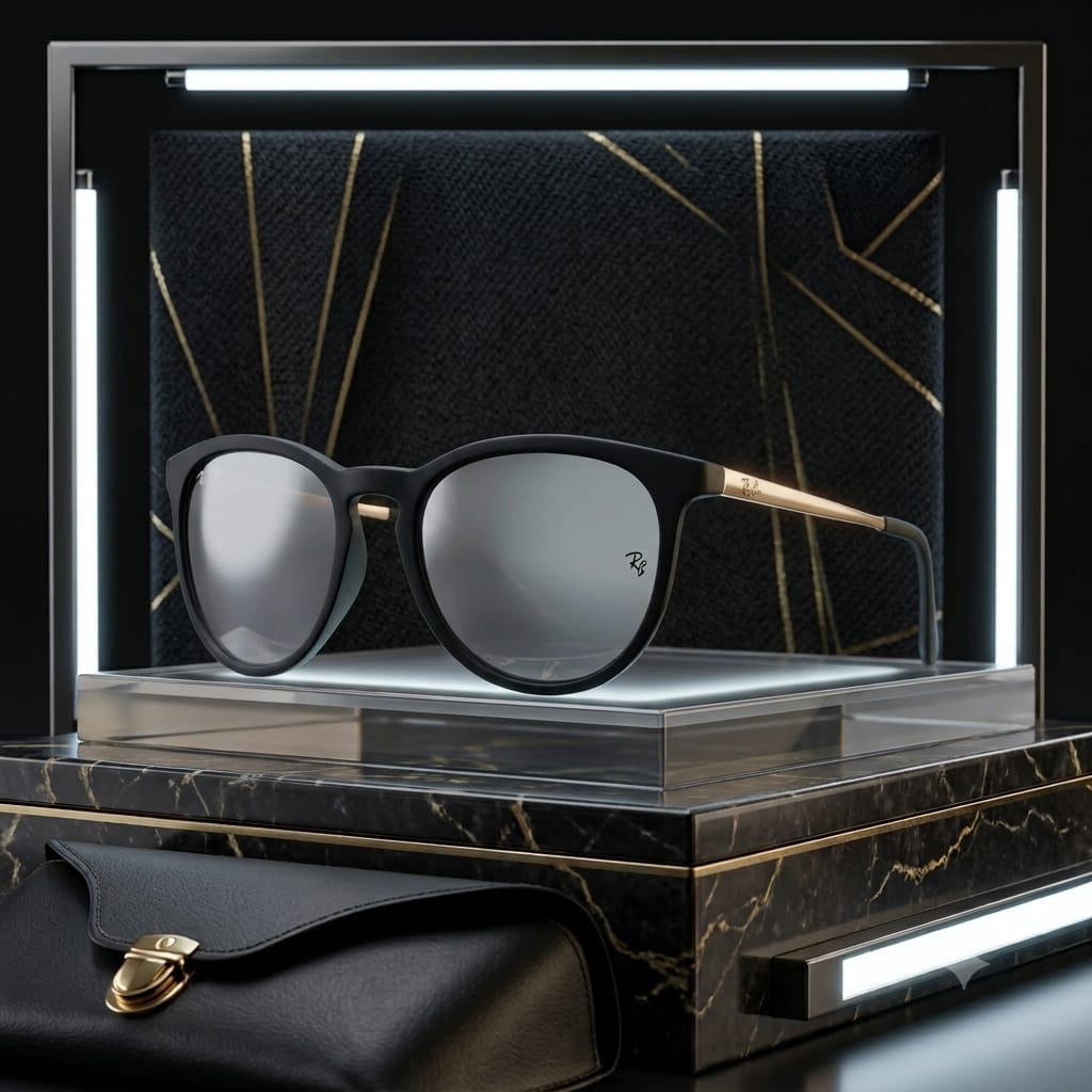 Ray-Ban Plata Lunar · vista 1