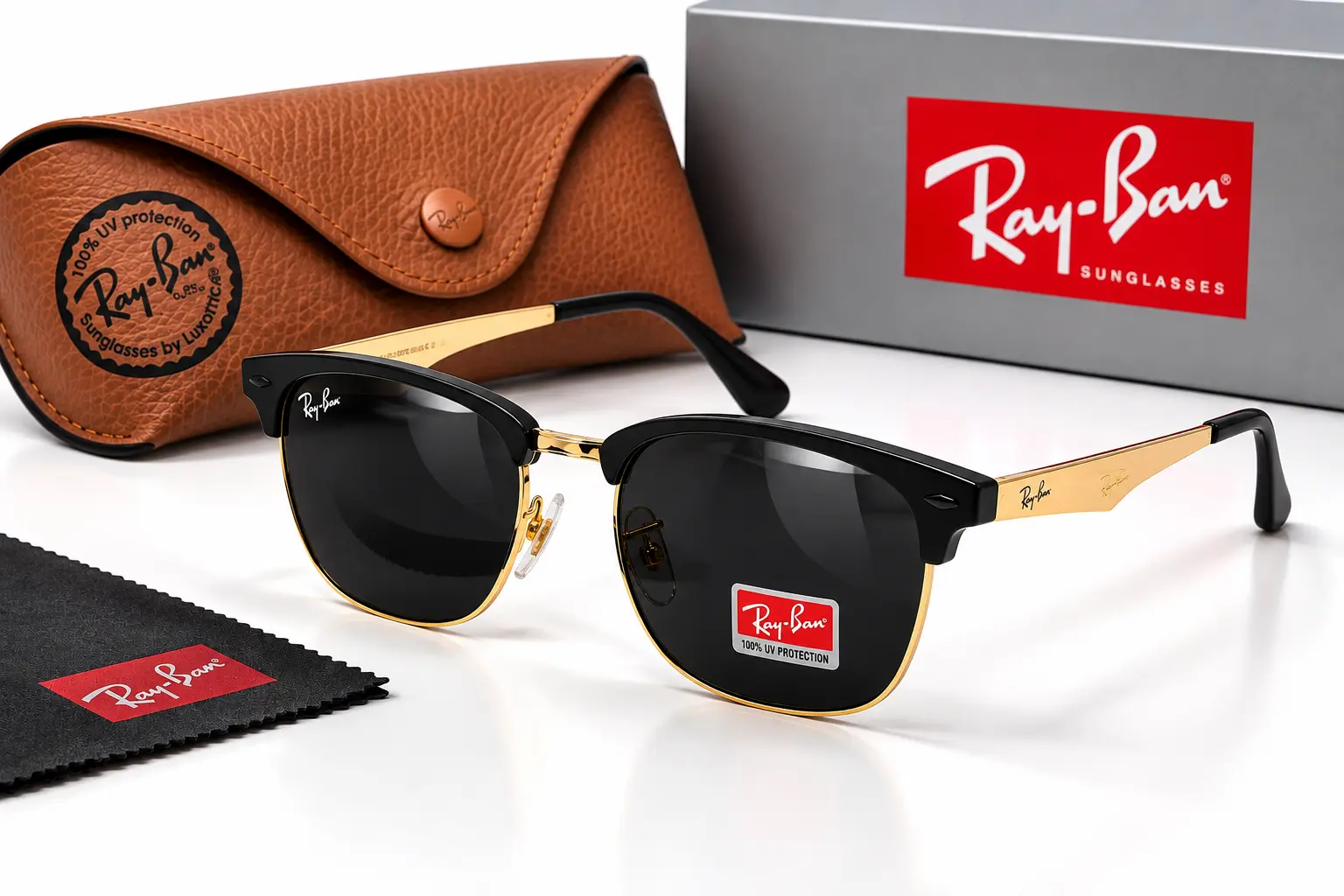 Ray-Ban Clubmaster Ébano Black