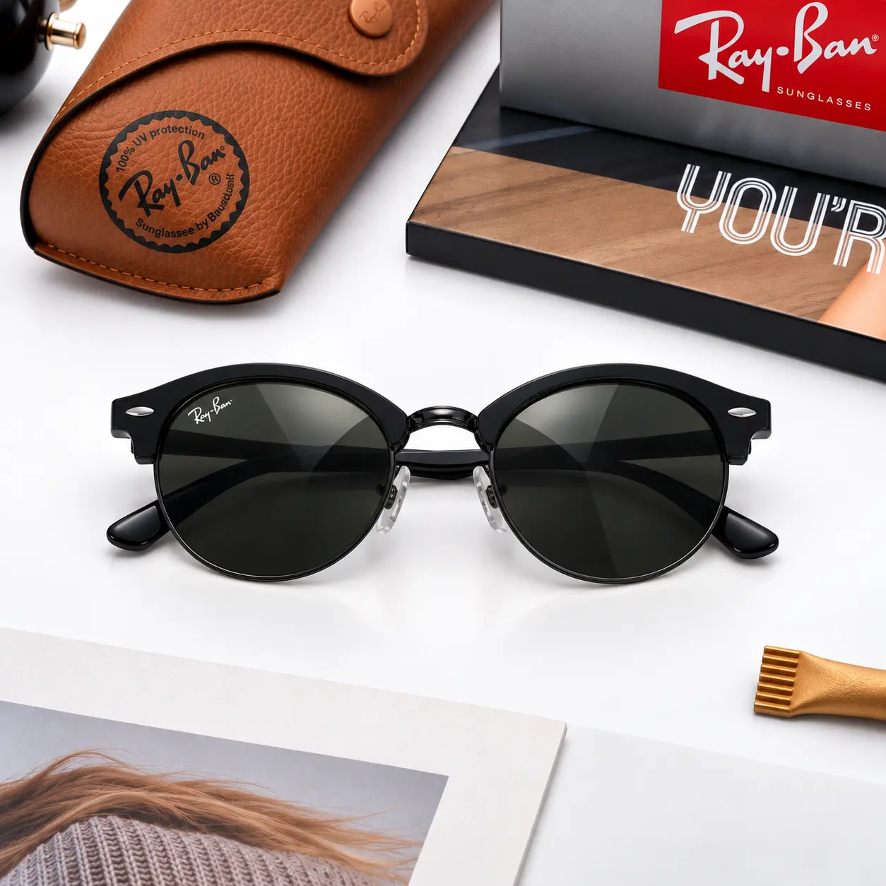 Ray-Ban Heritage Crown Black