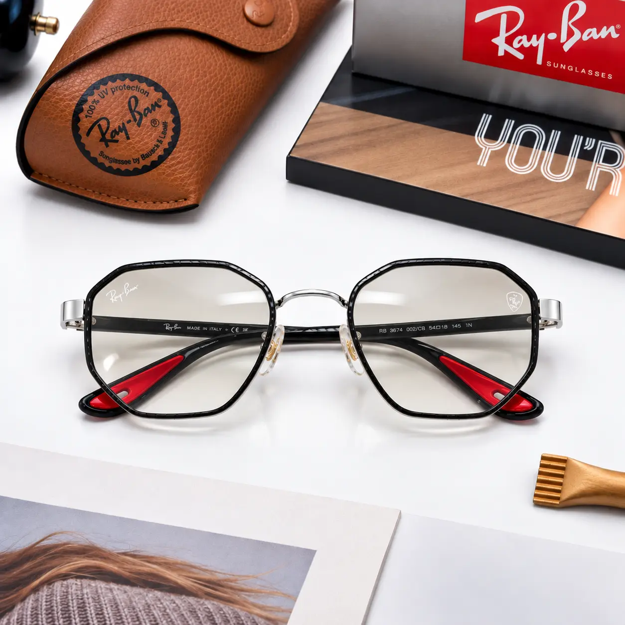 Ray-Ban Imperial Octavia Crystal