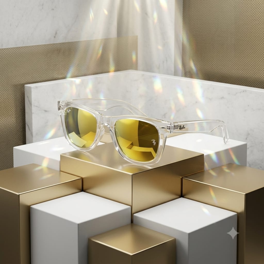 Ray-Ban Prisma Oro · vista 1