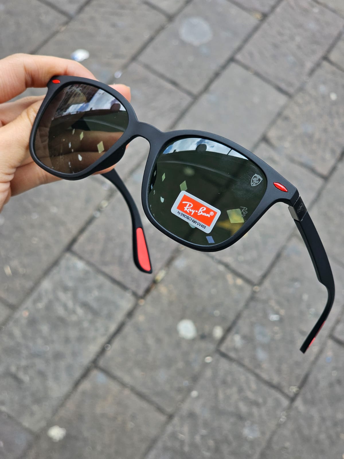 Ray-Ban Sport Rojo · vista 1
