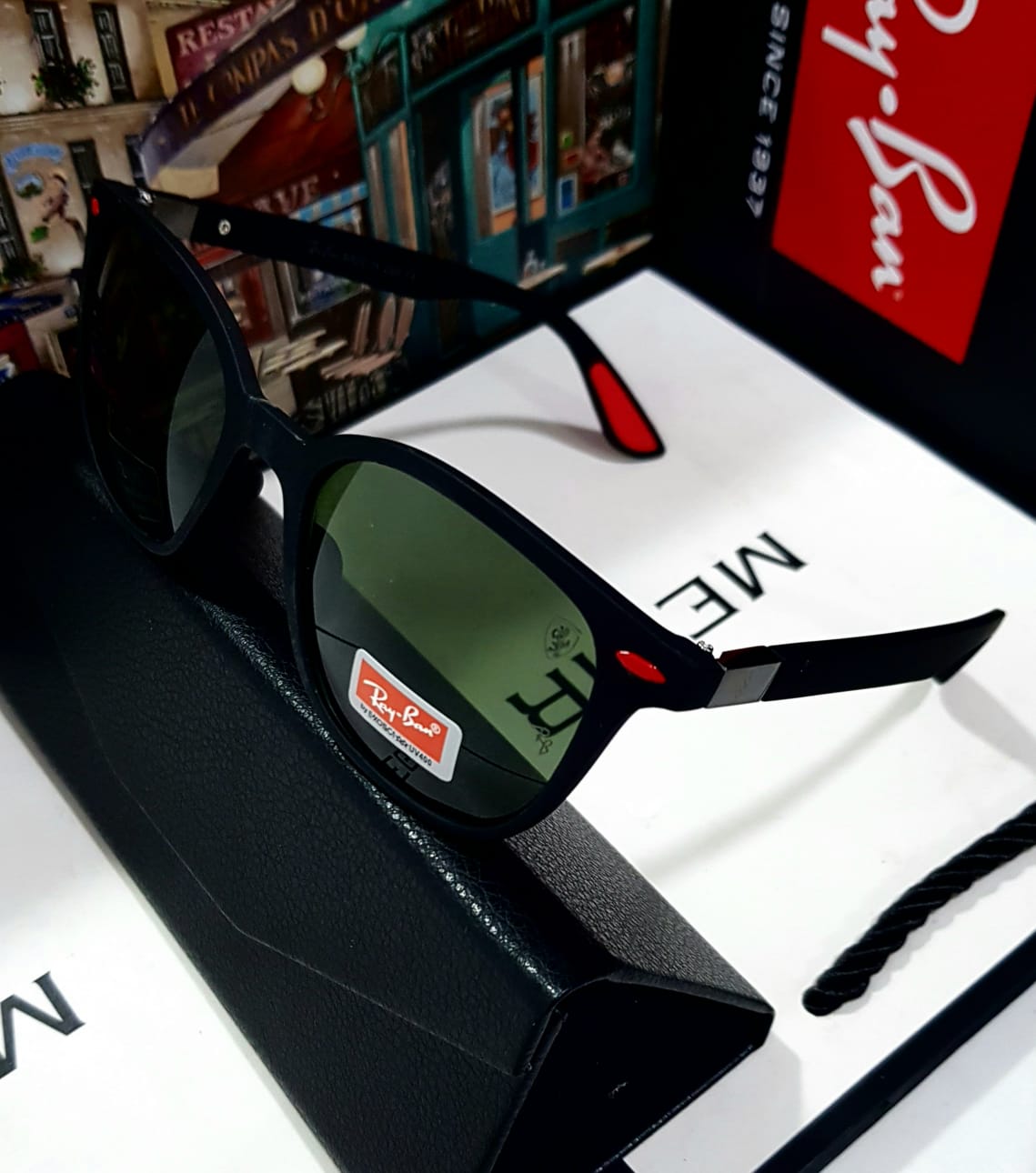Ray-Ban Sport Verde · vista 1
