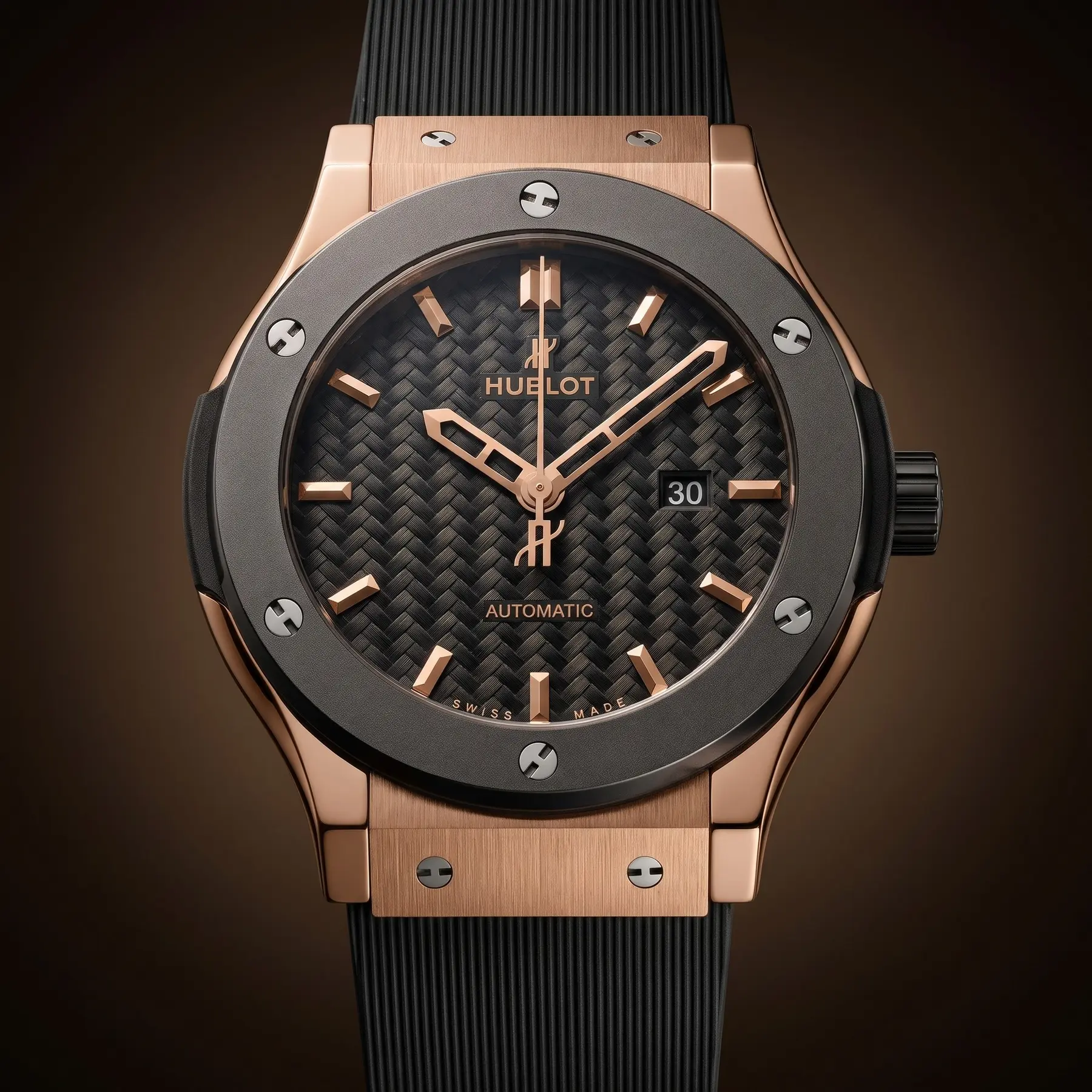 HUBLOT Classic Fusion Rose Graphite · Ref. HB-06