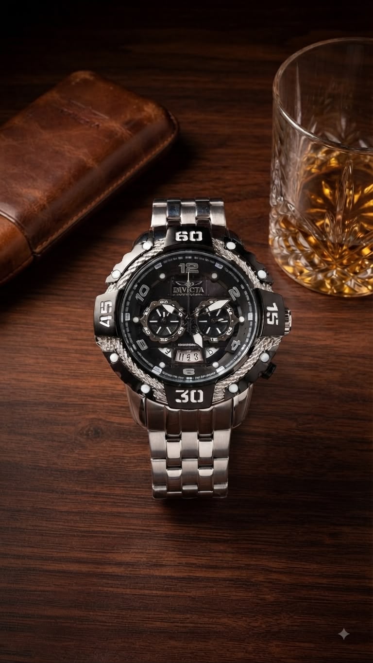 Invicta Bolt Chrono Steel Shadow · Ref. IV-CF03 · vista 1