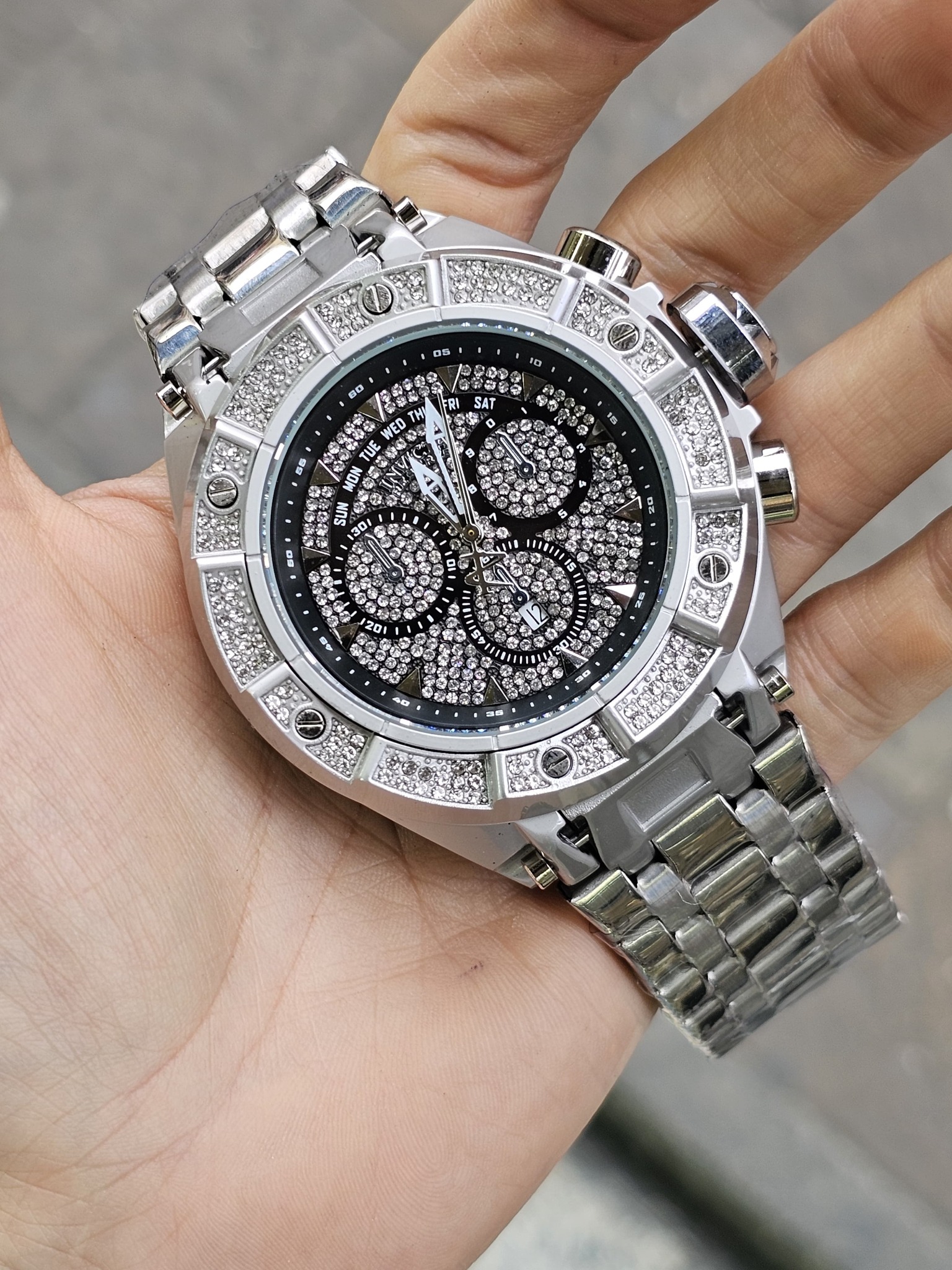 Invicta Crystal Signature Silver Onyx · Ref. IV-CS01 · vista 1