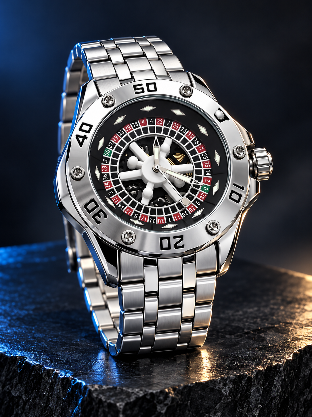 Invicta Roulette Steel Onyx · Ref. IV-R04 · vista 1
