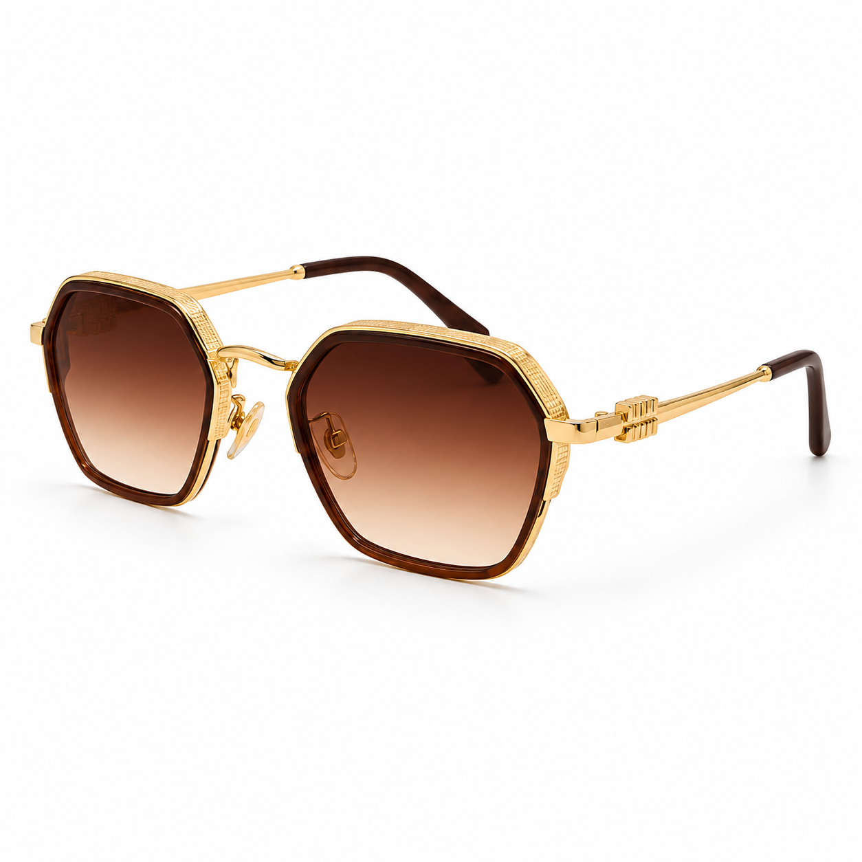 MIU•MIU Brown Gradient · Ref. MM-02 · vista 1