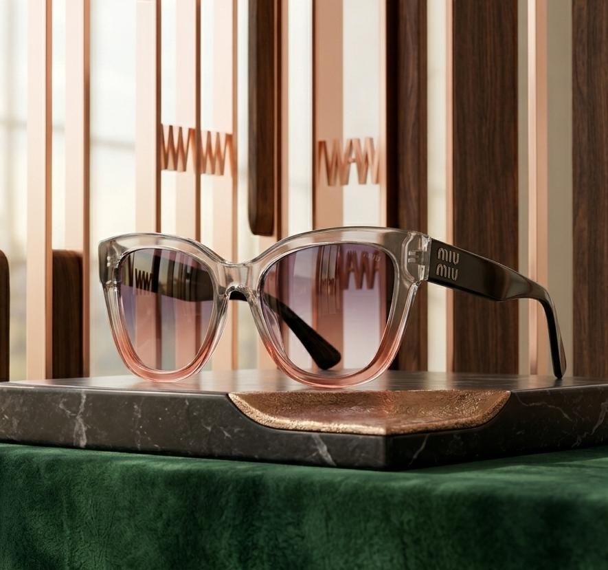 MIU•MIU Cat Rose Crystal · Ref. MM-13 · vista 1