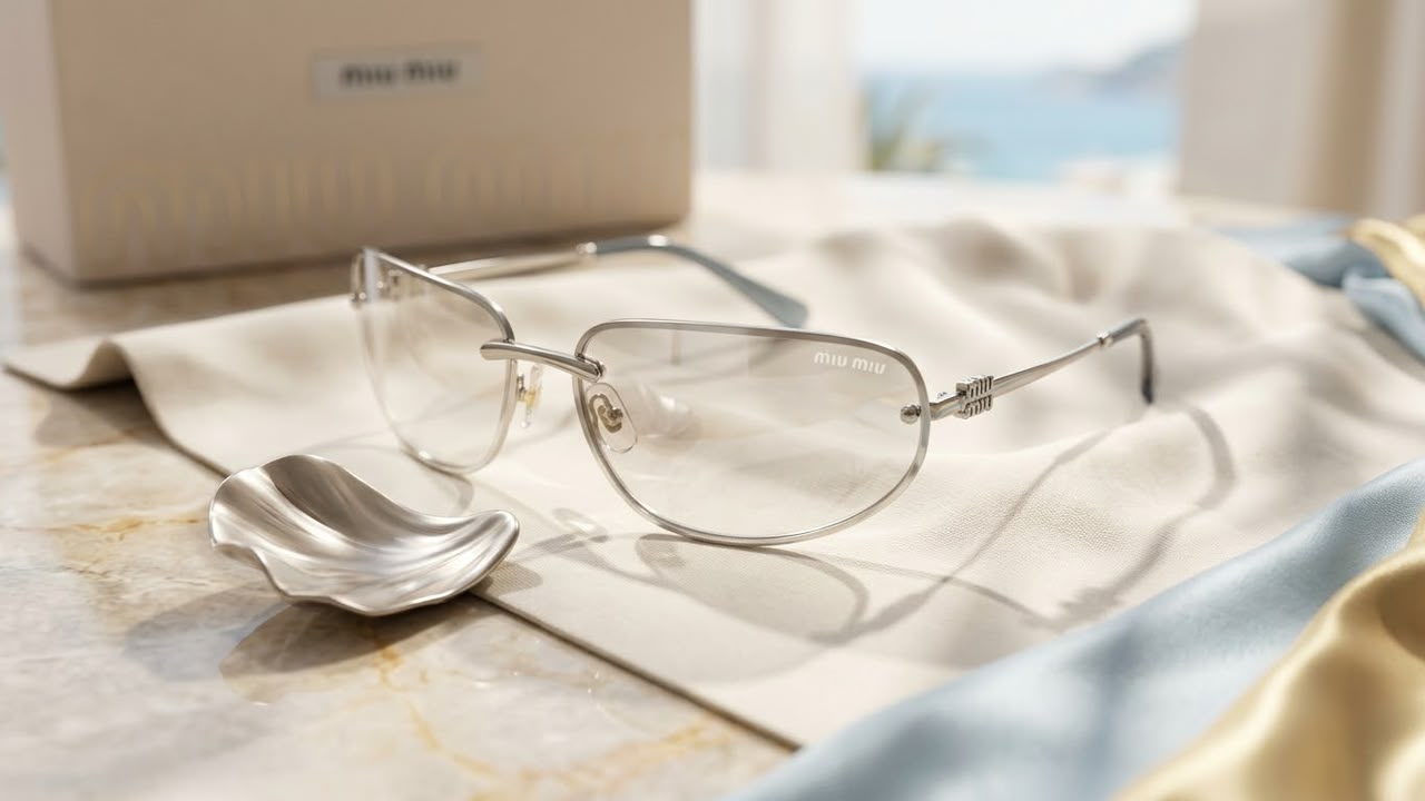 MIU•MIU Rimless Crystal · Ref. MM-N03 · vista 1