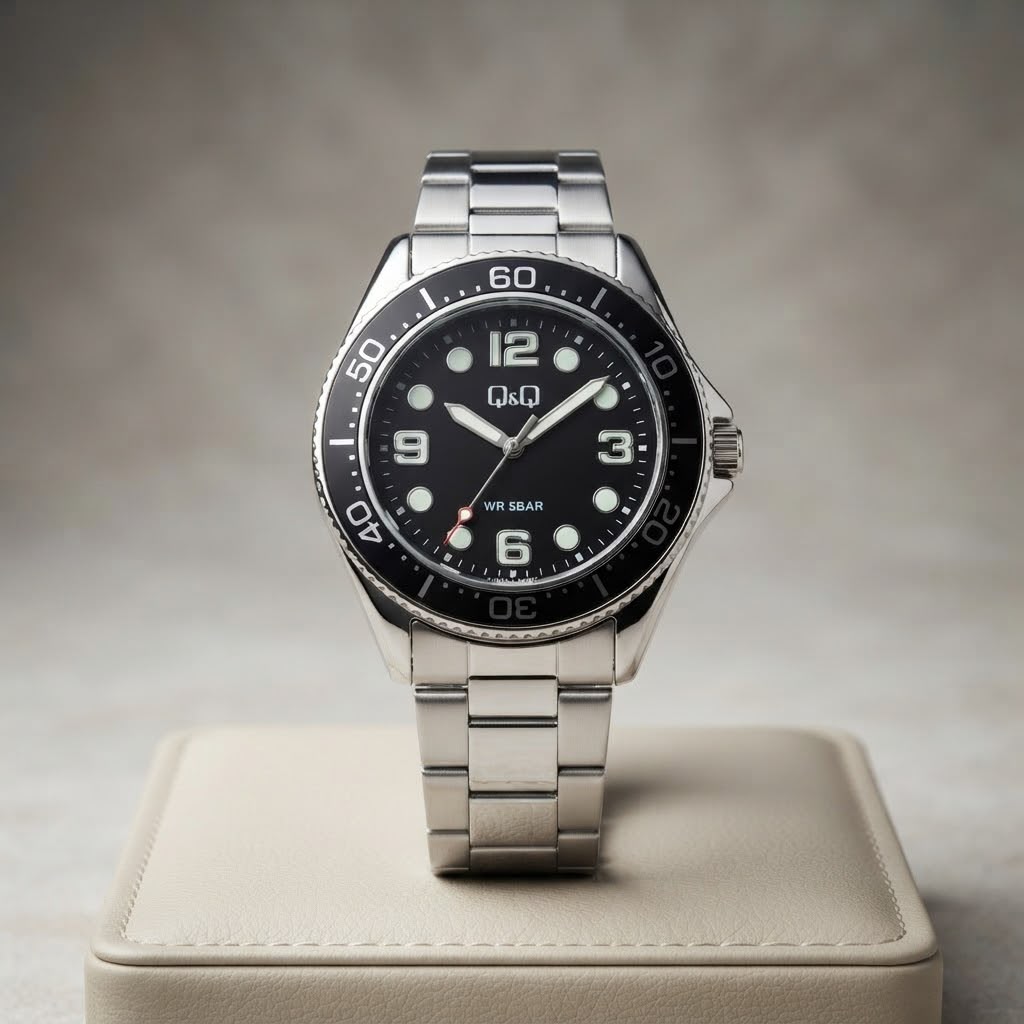Q&Q Steel Diver · vista 1