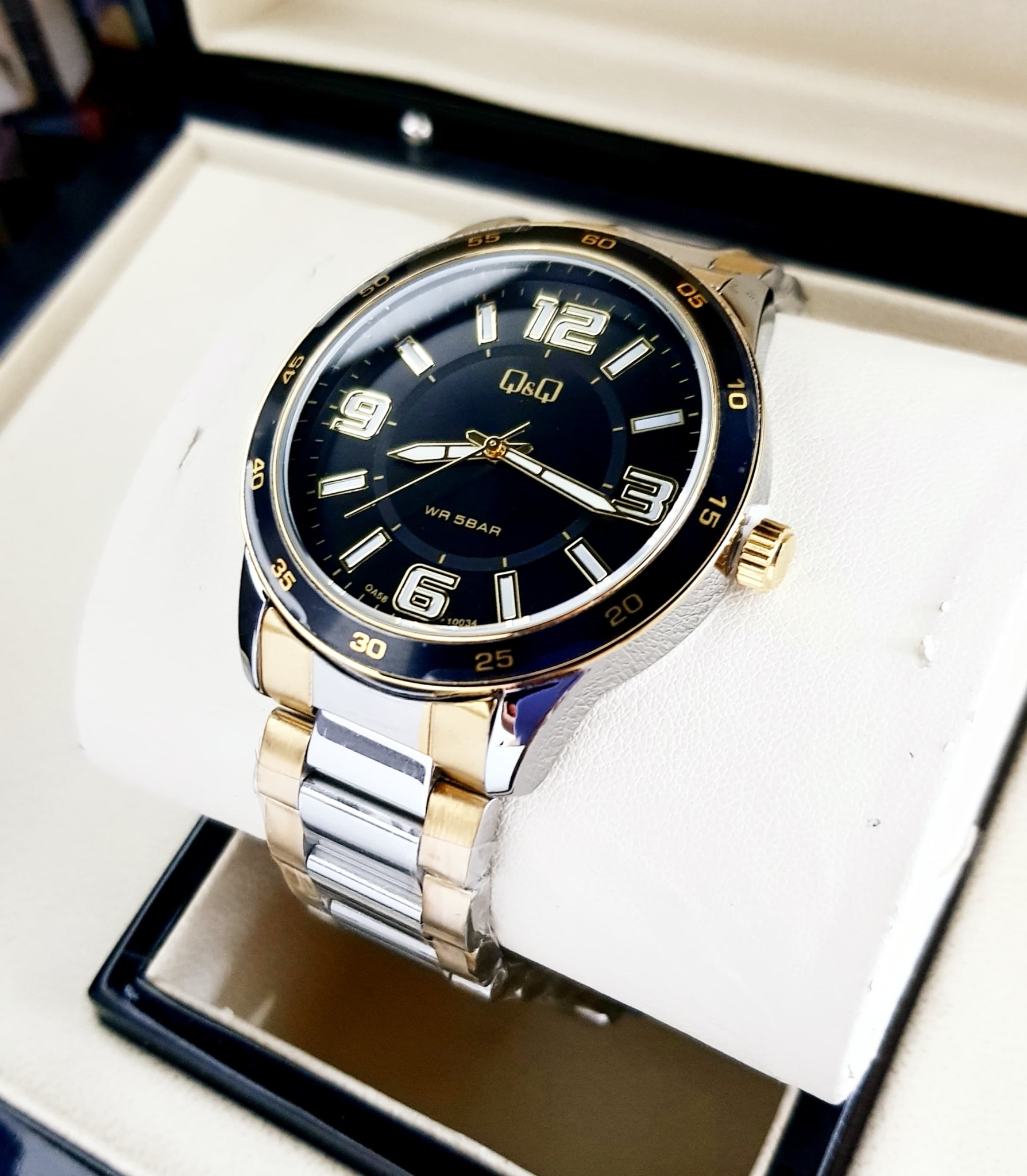 Q&Q Navy Bicolor · vista 1
