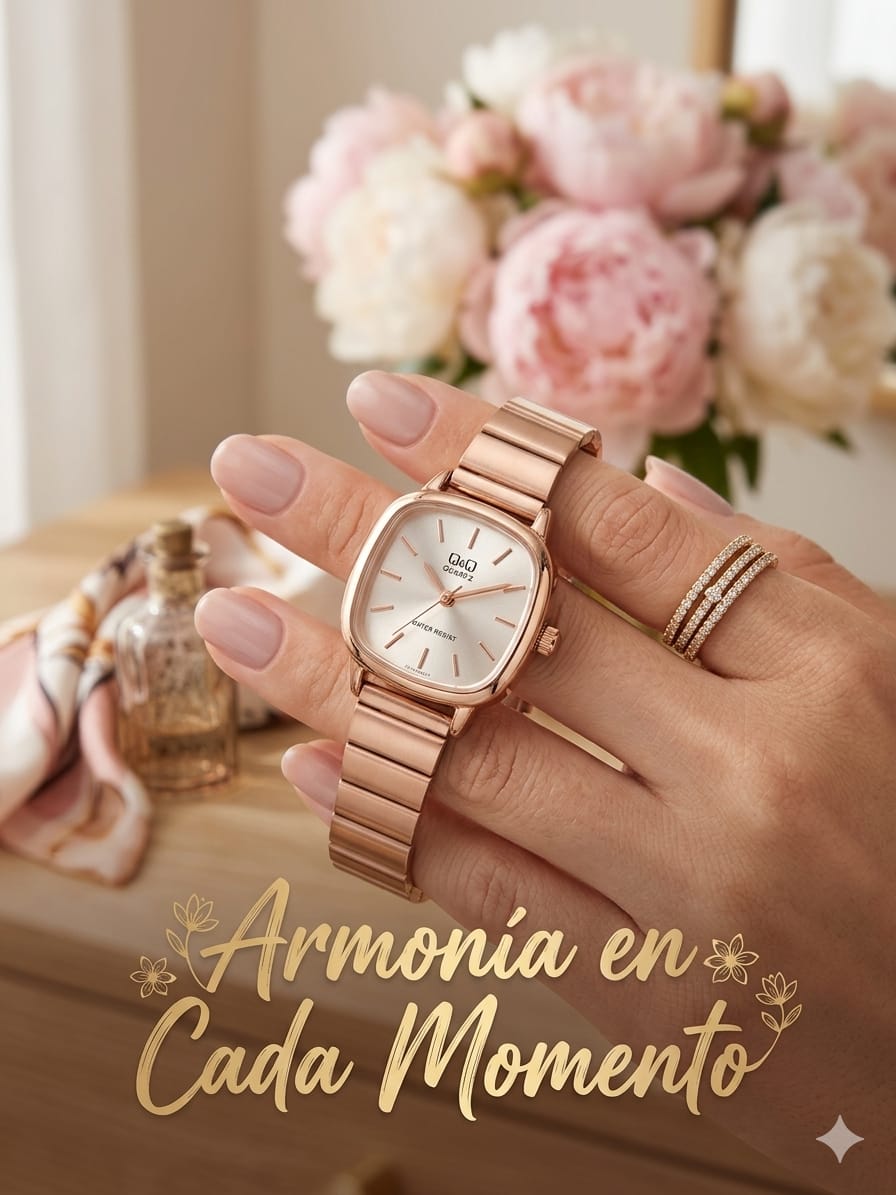 Q&Q Rosa Serena · Ref. DM-14 · vista 1