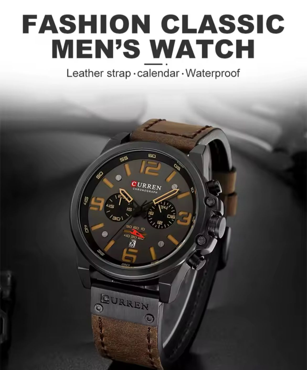 CURREN Classic Adventure Coffee · Ref. CL-04 · vista 1