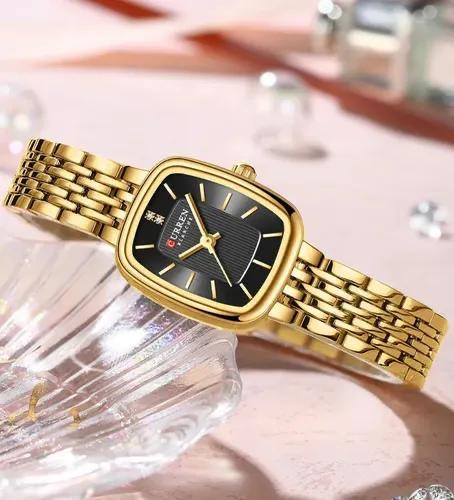 CURREN Square Noir Gold Metal · Ref. CM-185 · vista 1