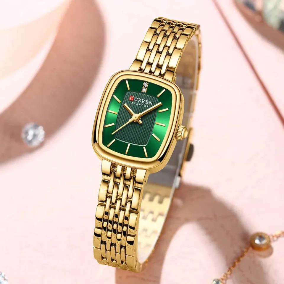 CURREN Square Emerald Gold · Ref. CM-189 · vista 1