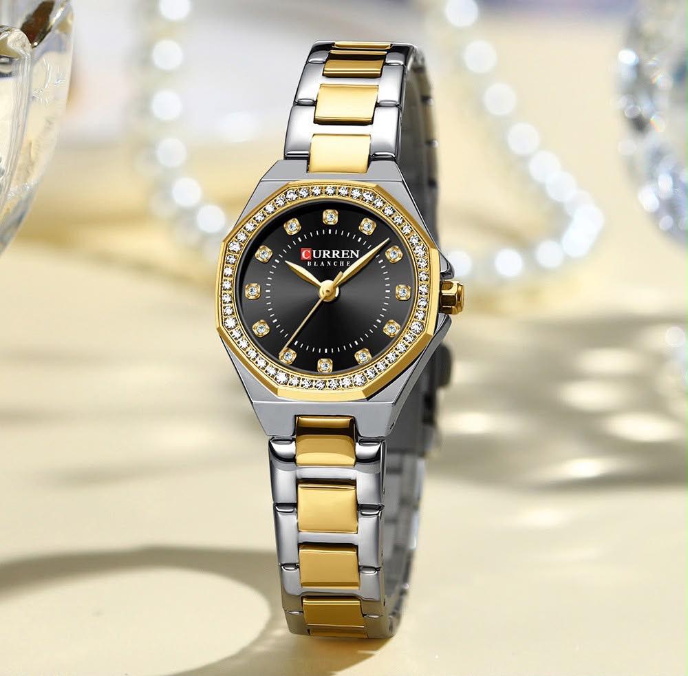 CURREN Classic Noir Bicolor Crystal · Ref. CM-210 · vista 1