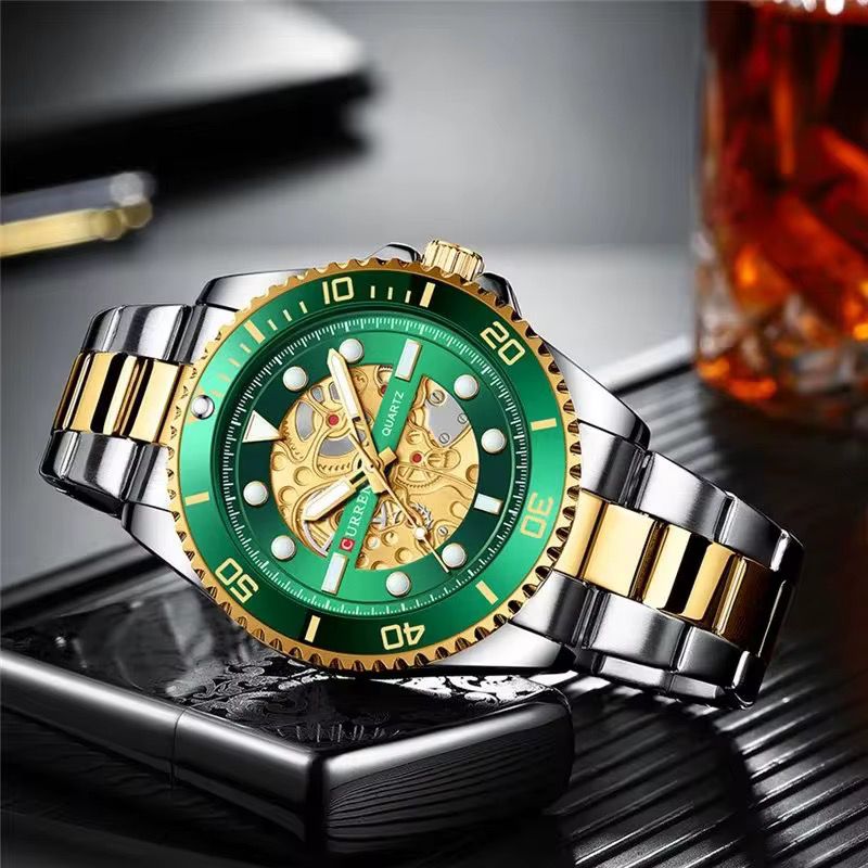 CURREN Open Heart Bicolor Emerald · Ref. CO-03 · vista 1