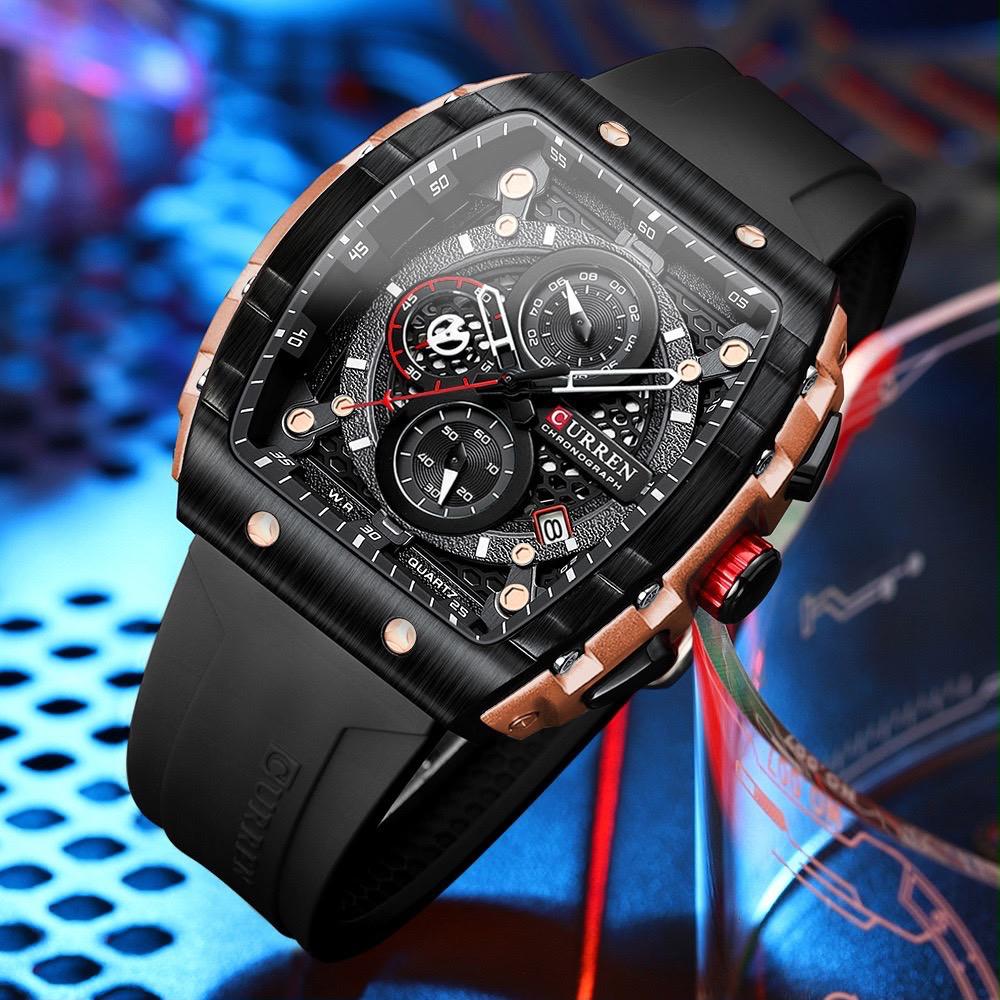 CURREN Sport Square Black Rose · Ref. CS-03
