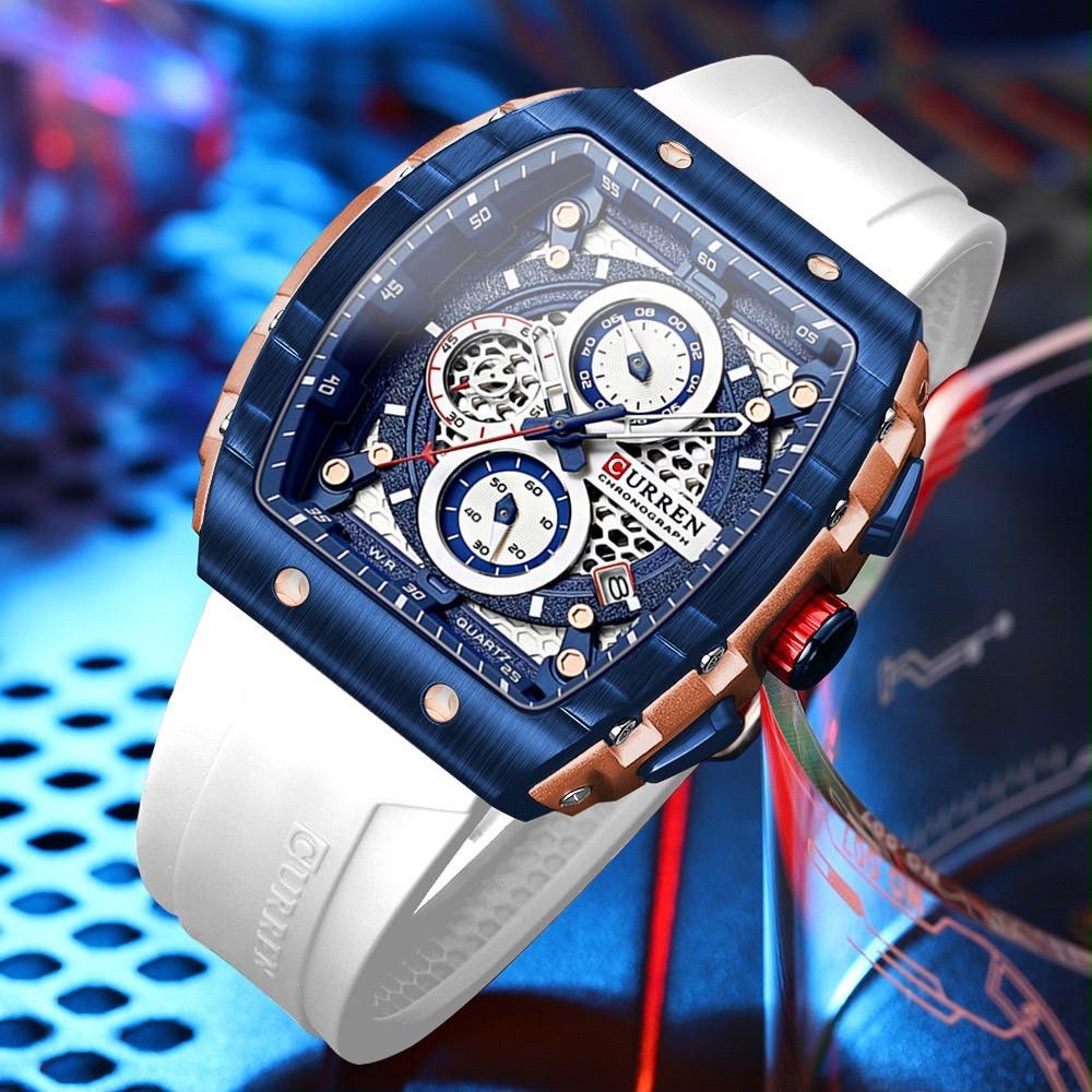 CURREN Sport Square Polar Blue · Ref. CS-01