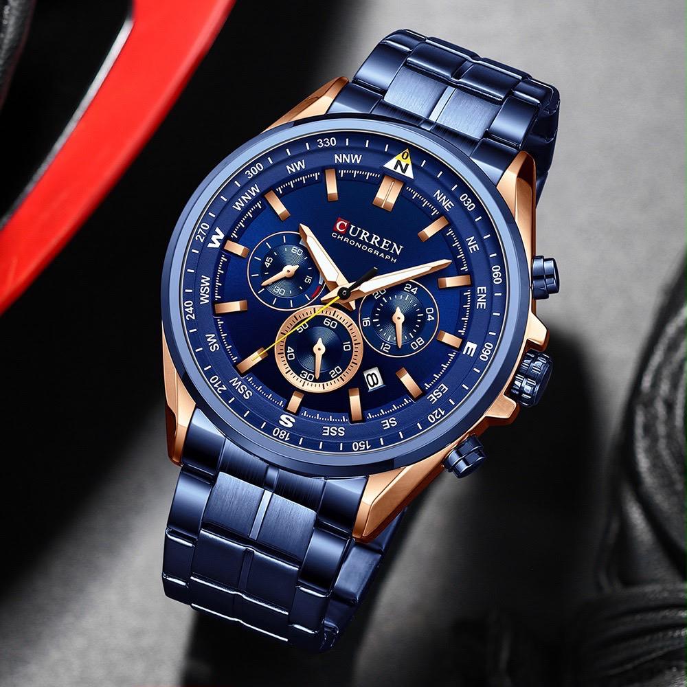 CURREN Navigator Blue · Ref. CM-08 · vista 1