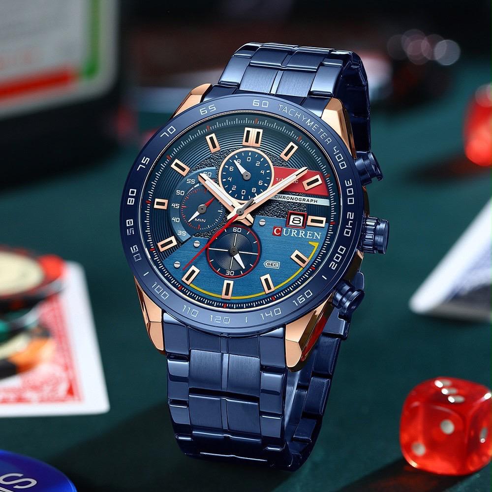 CURREN Velocity Blue · Ref. CM-09 · vista 1