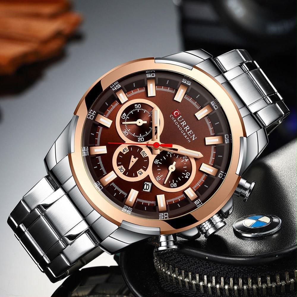 CURREN Mocha Steel Rose · Ref. CM-101 · vista 1