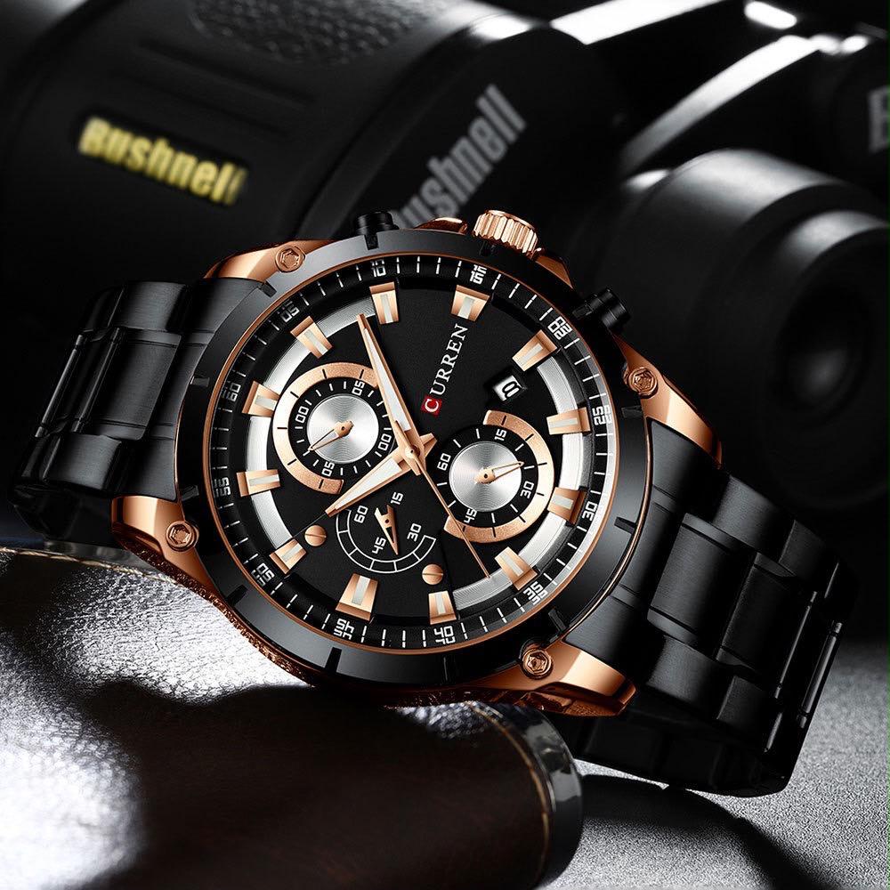 CURREN Carbon Orbit Rose · Ref. CM-103 · vista 1