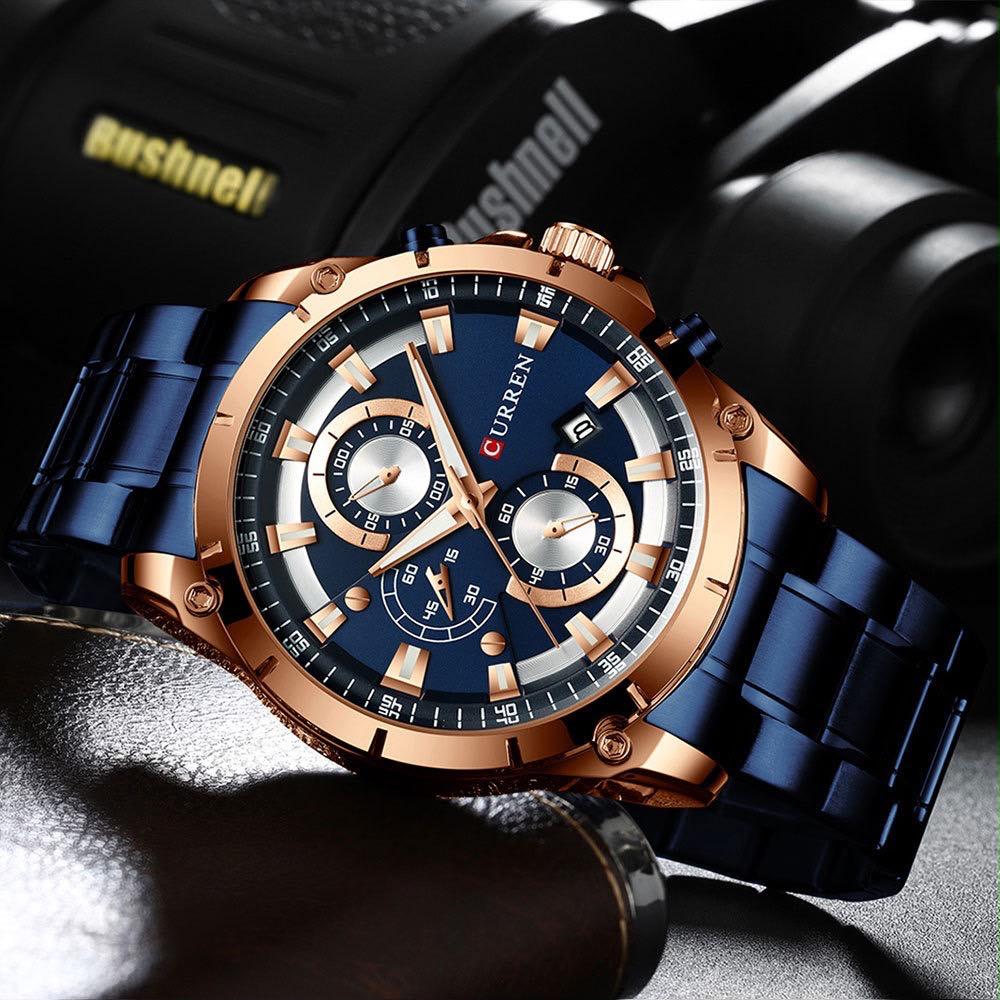 CURREN Navy Orbit Rose · Ref. CM-105 · vista 1