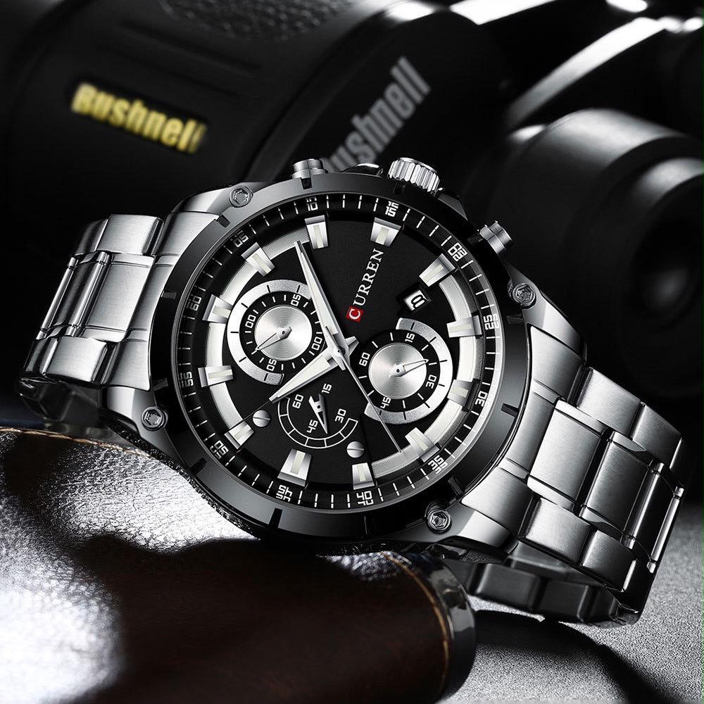 CURREN Carbon Orbit Steel · Ref. CM-106 · vista 1
