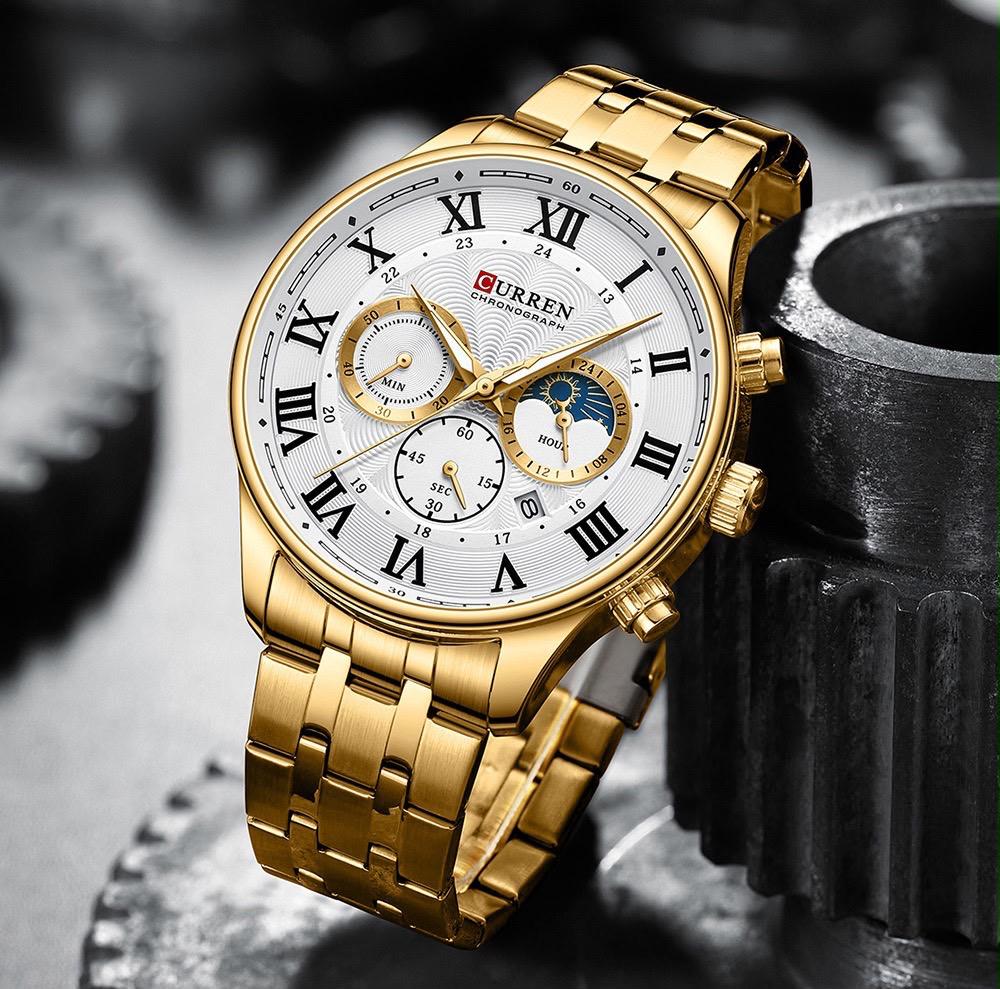 CURREN Romano Gold Moon · Ref. CM-17 · vista 1