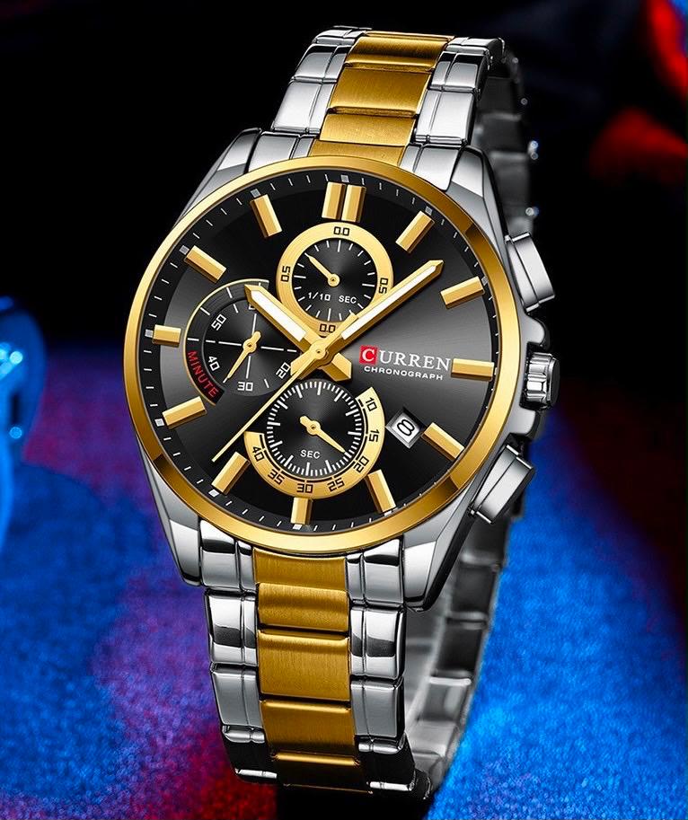 CURREN Goldline Black · Ref. CM-30 · vista 1