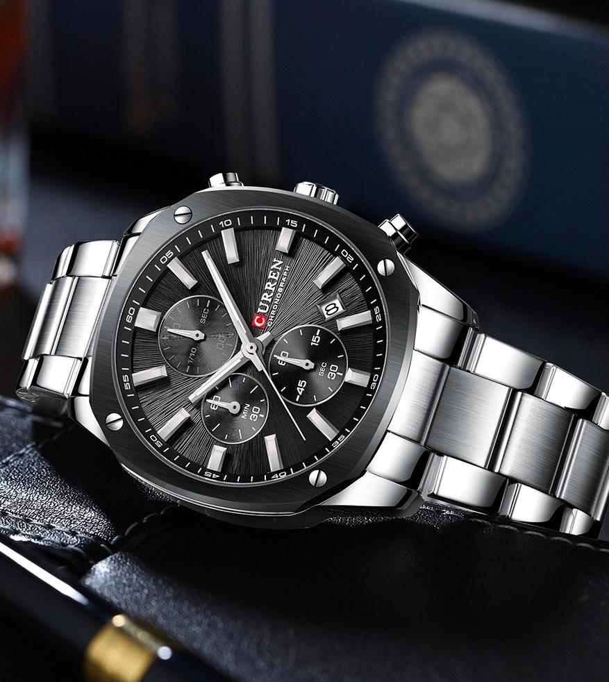 CURREN Steel Eclipse · Ref. CM-33 · vista 1
