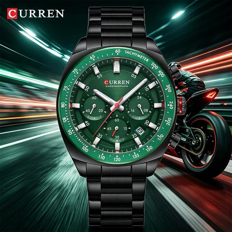 CURREN Emerald Racing Black · Ref. CM-45 · vista 1