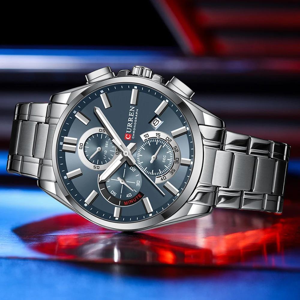 CURREN Slate Steel · Ref. CM-51 · vista 1