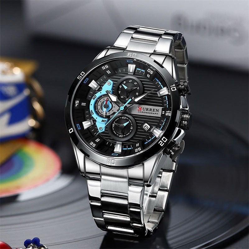 CURREN Cyber Aqua Steel · Ref. CM-71 · vista 1