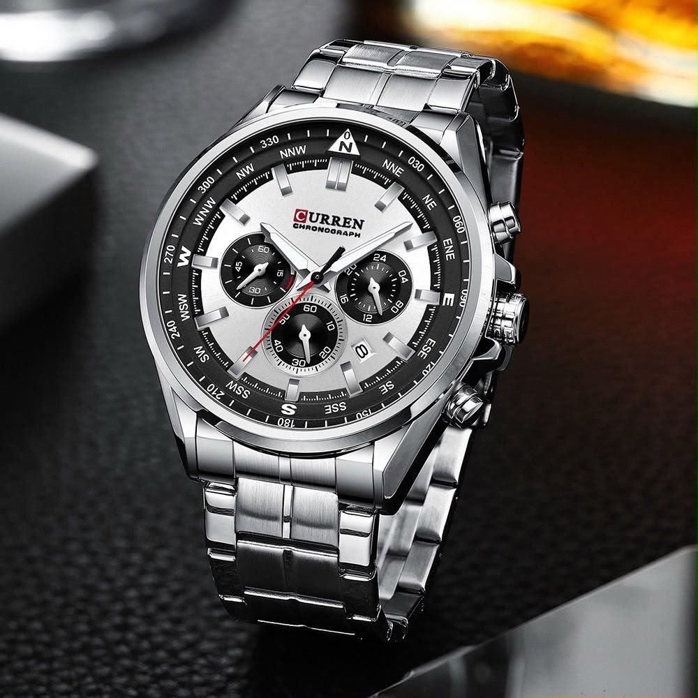 CURREN Compass Polar Steel · Ref. CM-77 · vista 1
