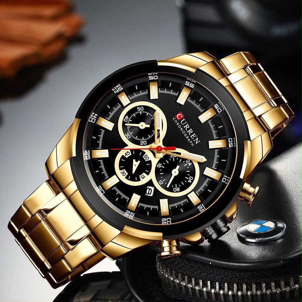 CURREN Imperial Gold Noir · Ref. CM-88 · vista 1